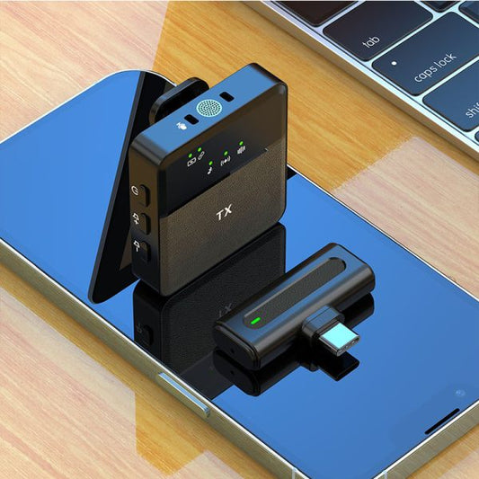 Type-c Single Lavalier Wireless Microphone For Interview And Vlog | Type-c Single Professional Lavalier Wireless Microphone