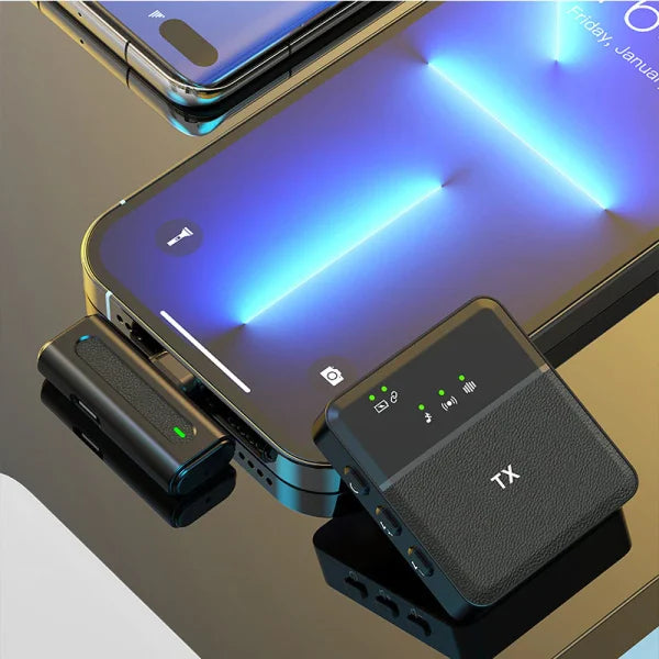 Type-c Single Lavalier Wireless Microphone For Interview And Vlog | Type-c Single Professional Lavalier Wireless Microphone